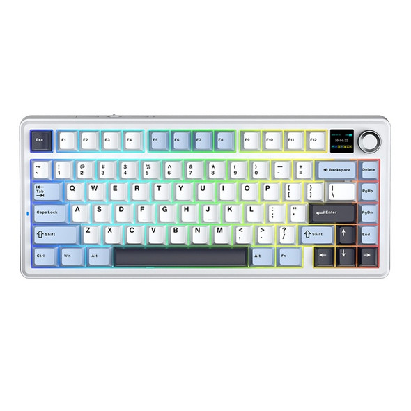 Buy the AULA F75 MAX RGB Hot-Swappable Wireless Gaming Keyboard - Blue, LEOBOG Reaper Switch, 80 keys ( F75 MAX Blue ). Shop online at Extremepc.co.nz