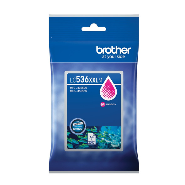 Buy the Brother LC536XXLM Magenta Ink Cartridge ( LC536XXLM ). Shop online at Extremepc.co.nz