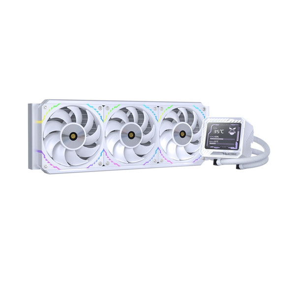 Buy the Valkyrie V360 LCD 360mm AIO CPU Liquid Cooler White ( V360 White ). Shop online at Extremepc.co.nz