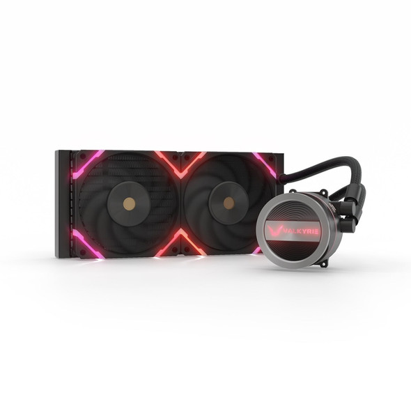 Buy the Valkyrie Dragonfang 240 RGB AIO CPU Liquid Cooler Black ( Dragonfang240 Black ). Shop online at Extremepc.co.nz