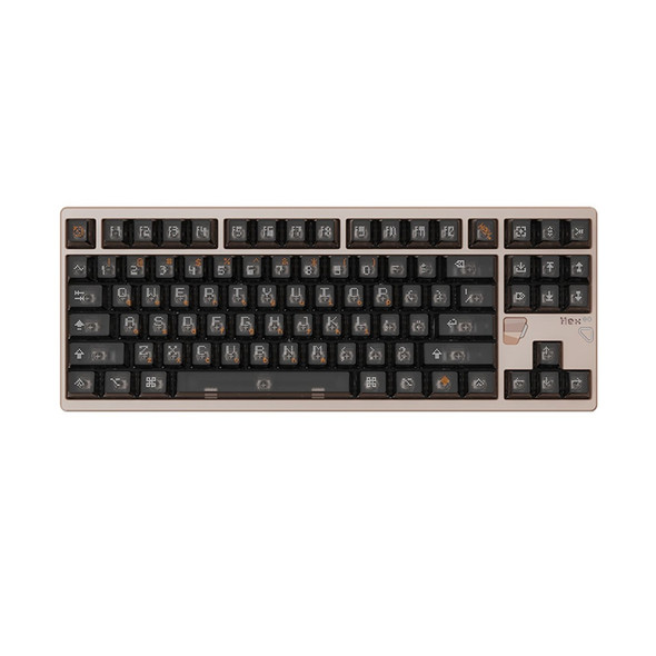 Buy the ATK × QK Hex80 TKL RGB Hot-Swappable Wired Mechanical Gaming Keyboard - Sandgold, Magnetic Switch, 88 keys ( Hex80 ). Shop online at Extremepc.co.nz