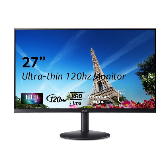 Buy the Acer SB273G 27" FHD 120Hz IPS VGA HDMI Home Monitor ( UM.HS3SA.001-RM0 ). Shop online at Extremepc.co.nz