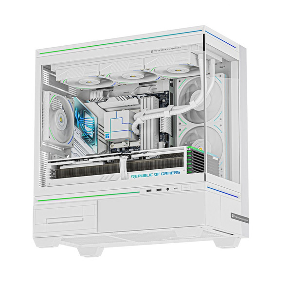 Buy the Thermalright TL-M10 Tempered Glass M-ATX Micro Tower Case White ( TL-M10 White ). Shop online at Extremepc.co.nz