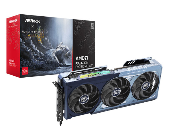 Buy the Asrock AMD Radeon™ RX 9070 XT Monster Hunter Wilds Edition 16GB ( RX9070XT MH 16G ). Shop online at Extremepc.co.nz