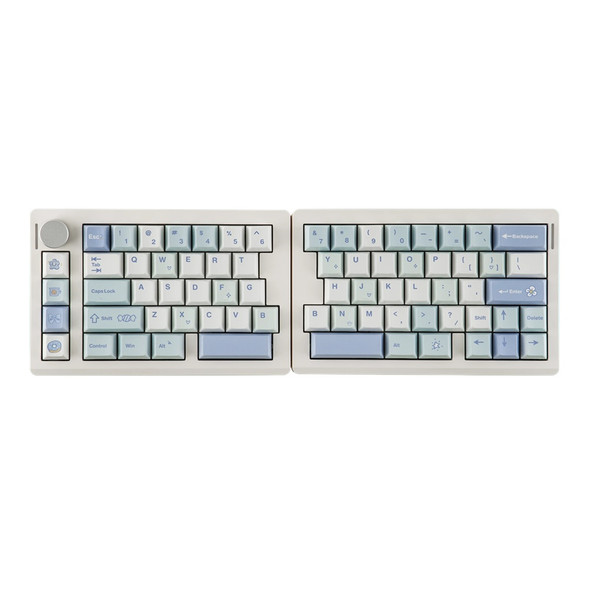 Epomaker Split 65 Wireless Mechanical Keyboard Black Linear