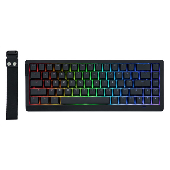 Epomaker HE68 Lite RGB Hot-Swappable Wired Mechanical Keyboard - Black, Clear Mag Switch, 68 Key