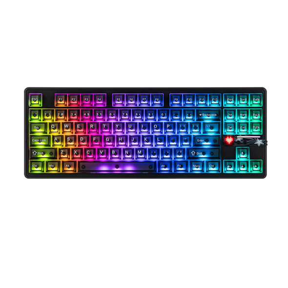 Buy the AULA F87 PRO V2 RGB Hot-Swappable Wireless Mechanical Keyboard - Black Mist Transparent, LEOBOG X3 Switch, 87 Key ( F87 PRO V2 Black Transparent ). Shop online at Extremepc.co.nz