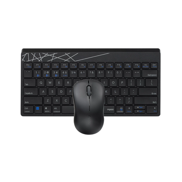Rapoo 8000M Multi-Mode Wireless / Bluetooth Keyboard and Mouse Combo