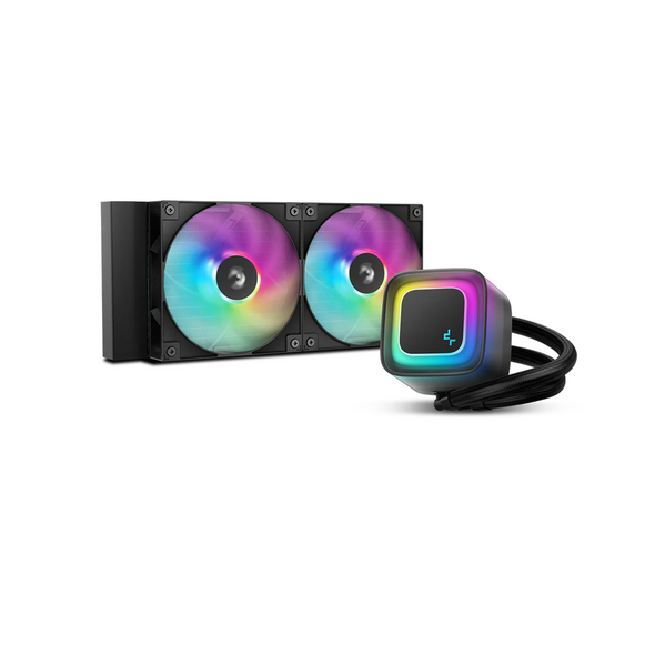 Buy the DEEPCOOL LE240 V2 Black 240mm ARGB AIO Liquid CPU Cooler ( R-LE240-BKAMMC-G-2 ). Shop online at Extremepc.co.nz