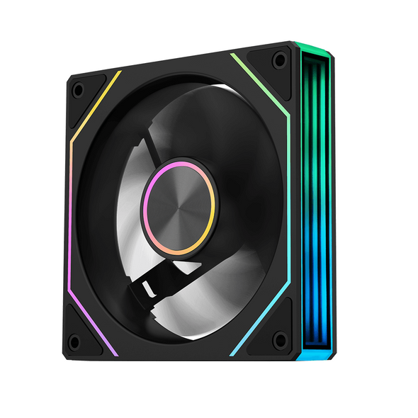 Segotep Irisflo U120F 120mm ARGB Reverse Case Fan Black