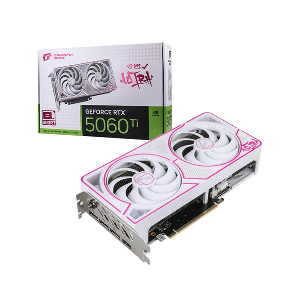 Colorful iGame GeForce RTX 5060 Ti Ultra W DUO OC 8GB-V Graphics Card