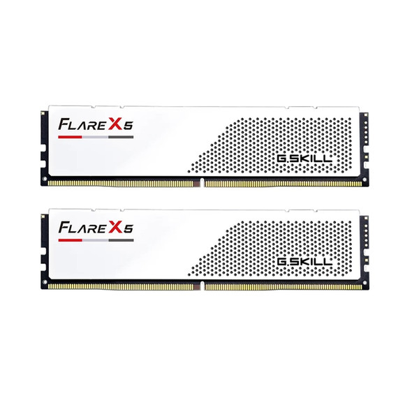 G.SKILL Flare X5 EXPO/XMP 64GB (2x 32GB) DDR5 6000Mhz Desktop UDIMM RAM Kit White