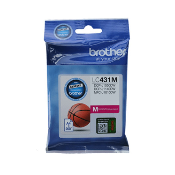 Buy the Brother LC431M Magenta Ink Cartridge ( LC431M ). Shop online at Extremepc.co.nz