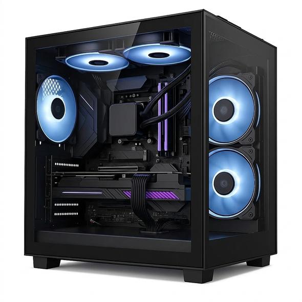 Lord of Hatred Gaming PC - AMD Ryzen 5 9600X | 32GB RAM | 1TB SSD | RTX 5070 | Win11 Gaming PC