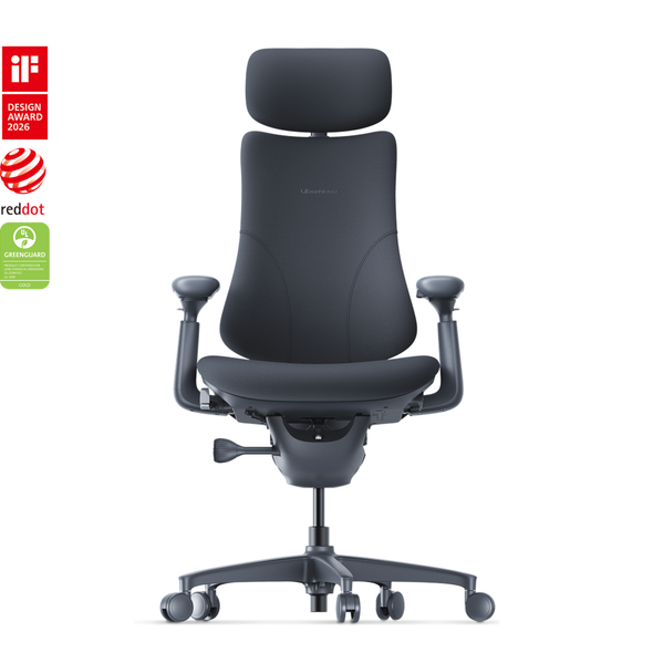 Buy the LiberNovo Omni Pro Smart Dynamic Ergonomic Chair Seat Depth 48cm Midnight Black ( CP-GW-0000078-00-05 ). Shop online at Extremepc.co.nz