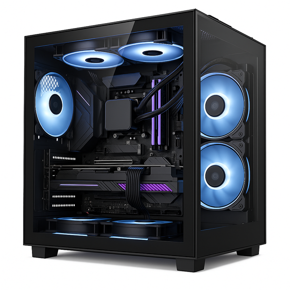 Water Cooling Gaming PC - Ryzen 7 7700 | 32GB RAM | 1TB SSD | RTX 5070 | Win11