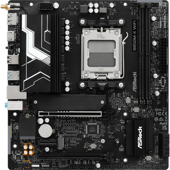 ASRock B850M-X WiFi 7 R2.0 AM5 DDR5 WIFI 7 OEM Motherboard-Without retail package