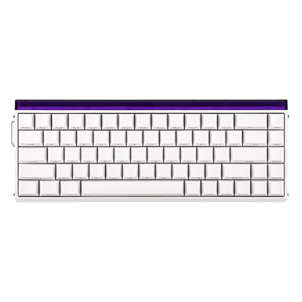 AULA HERO 68 HE RGB Hot-Swappable Wired Gaming Keyboard - White Side-printed , Shape Magnetic Switch, 68 keys HERO68 White S