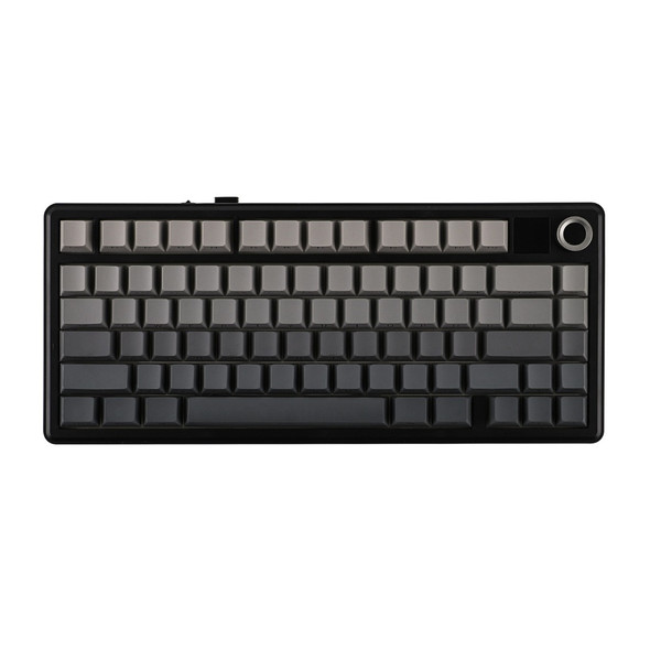 Buy the AULA F75 MAX RGB Hot-Swappable Wireless Gaming Keyboard - Black Side-printed, Star Vector Switch, 80 keys ( F75 MAX Black ). Shop online at Extremepc.co.nz