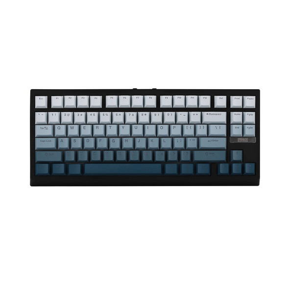 Epomaker G84 HE Hot-Swappable RGB Wireless Mechanical Keyboard - White Blue, Duskrise Magnetic Switch, 84 Keys