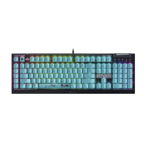 Buy the Razer BlackWidow V4 X Mechanical Gaming Keyboard Green Switch - Zenless Zone Zero Edition RZ03-04704300-R3M1 ( RZ03-04704300-R3M1 ). Shop online at Extremepc.co.nz