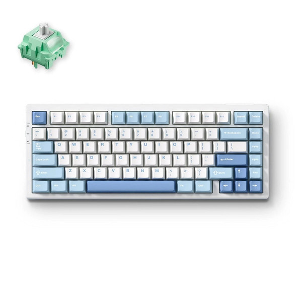 MCHOSE G75 Pro Tri-mode RGB Hot-Swappable Wireless Gaming Keyboard - Blue, Cabbage Tofu Switch, 75 keys G75-4A