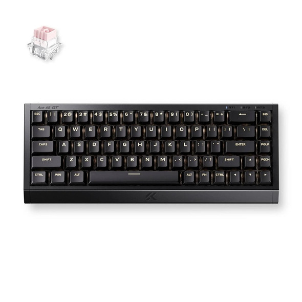 Buy the MCHOSE Ace 68 GT RGB Hot-Swappable Wired Gaming Keyboard - Black Gold, Mount Tai Pink Magnetic Switch GT, 68 keys HW-Ace68GT-1 ( HW-Ace68GT-1 ). Shop online at Extremepc.co.nz