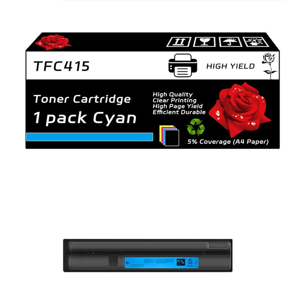 Buy the T-FC415 Compatible Toner Cartridge Replacement for Toshiba E-Studio 4515ac 2010 AC Printer Cyan ( T-FC415C ). Shop online at Extremepc.co.nz