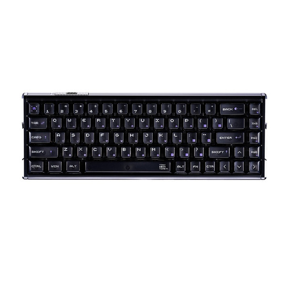 VXE RS6+ RGB Hot-Swappable Wired Magnetic Mechanical Gaming Keyboard - Black, Snow Blade Pro Switch, 68 keys