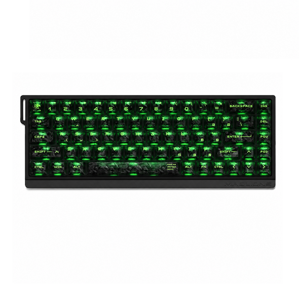 Buy the FGG MAD 68 V2 Dual RGB Hot-Swappable Wired Magnetic Mechanical Gaming Keyboard - Black, Snow Shine Switch, 68 keys ( MAD 68 V2 Dual S Black ). Shop online at Extremepc.co.nz