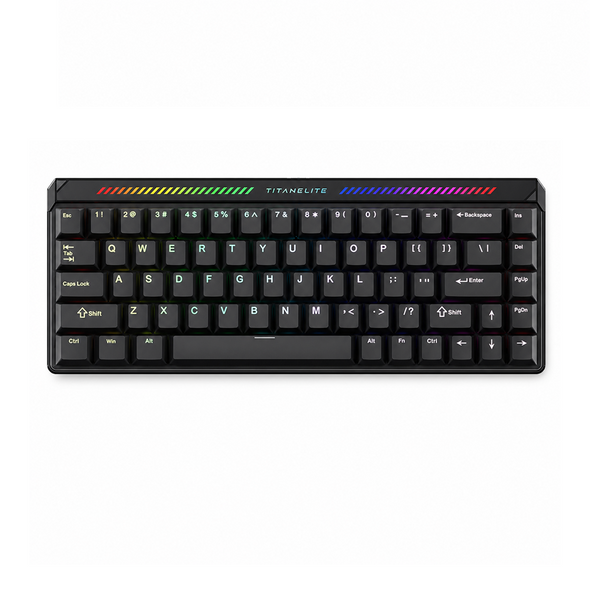 Buy the FGG Titan 68 Turbo RGB Hot-Swappable Wired Mechanical Gaming Keyboard - Black, Unionwell Float Glow HE Switch, 68 keys ( Titan 68 Turbo Black ). Shop online at Extremepc.co.nz