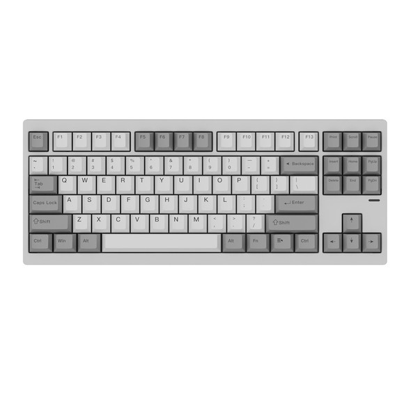 Darmoshark SK88 Pro RGB Hot-Swappable Wireless Mechanical Gaming Keyboard - White, Huano Switch, 88 keys