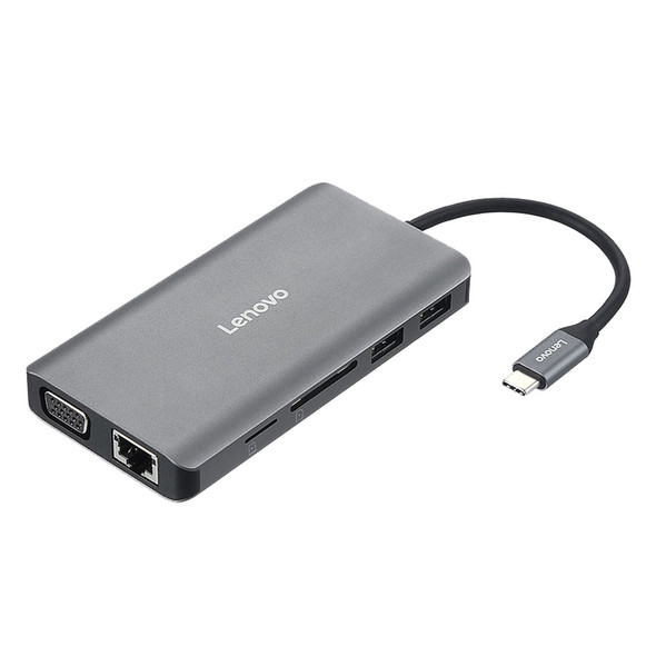 Lenovo LX0801 11-in-1 Multiport USB-C Docking Station