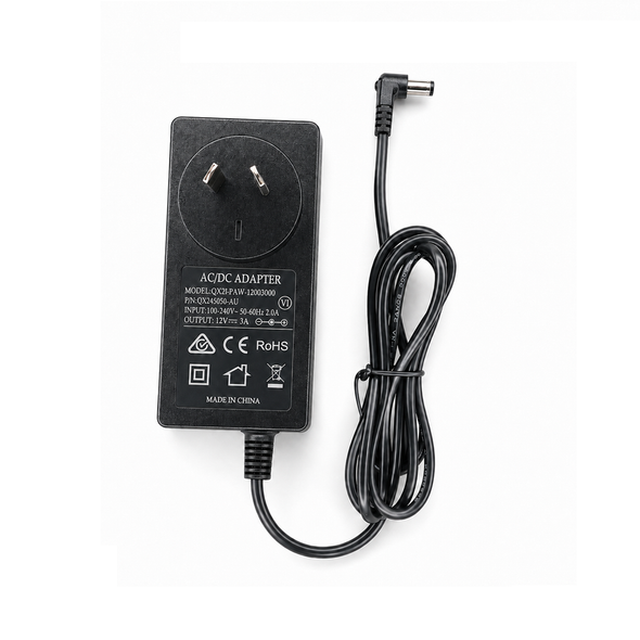 OEM 36W 12V 3A Wall Type AC/DC Power Adapter QXP-PAW-12003000