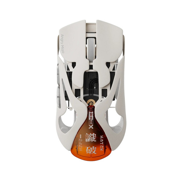 Buy the Angry Miao Infinity 97 Wireless Lightweight Gaming Mouse with Hatchback Cloud White ( INFINITY.97 WH ). Shop online at Extremepc.co.nz