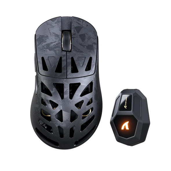 Attack Shark RS6 ULTRA Carbon Fiber Wireless Gaming Mouse Black
