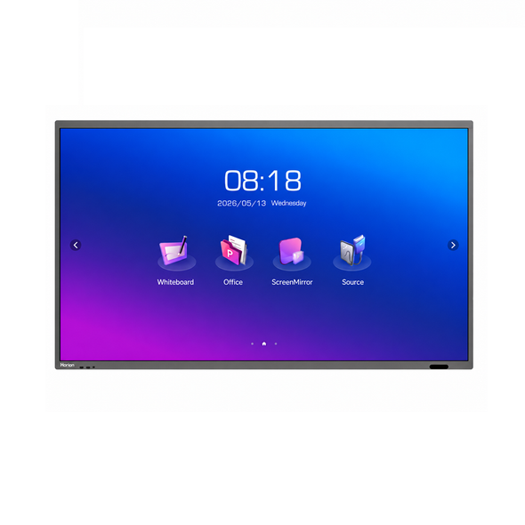 Horion 86K8A 86″ 4K UHD Touch Interactive Smart Board With Android 16 and EDLA Certification