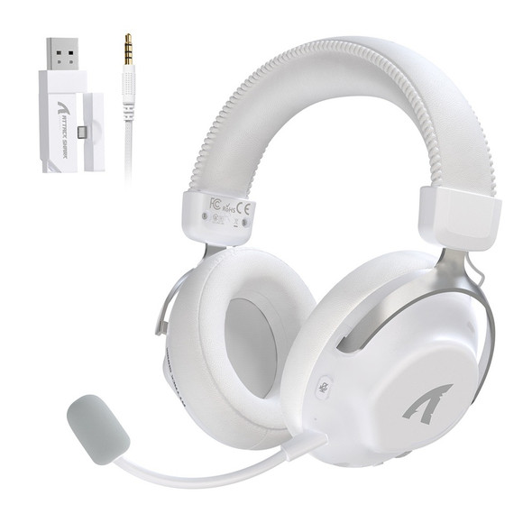 Attack Shark L50 PRO Tri-Mode Wireless Gaming Headset White