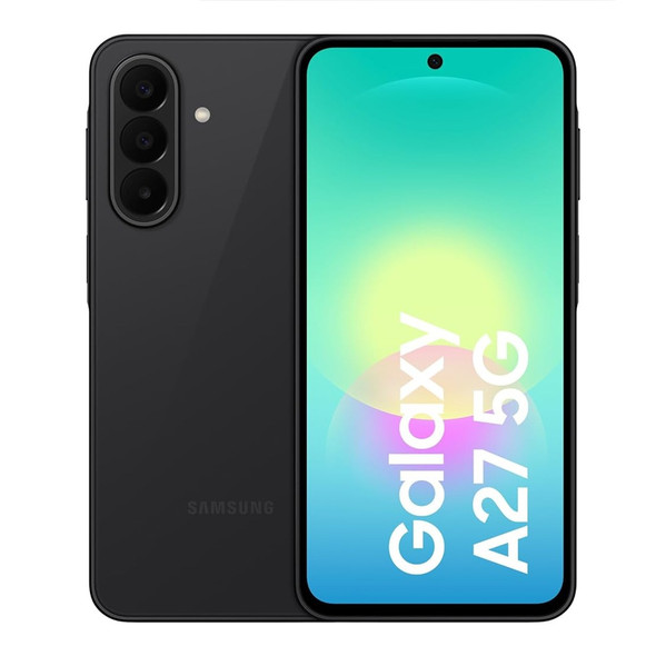 Samsung Galaxy A27 5G (2026) Dual SIM Smartphone 6GB+128GB Black SM-A276BZKDXNZ