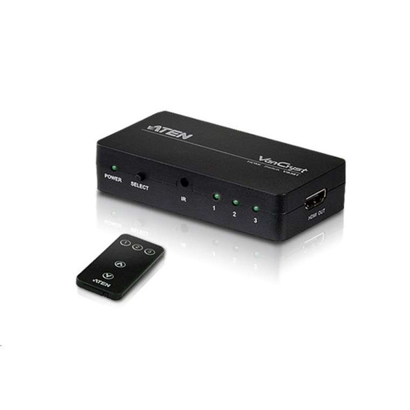 Buy the ATEN VanCryst VS381 3 Port 4K HDMI Switch ( VS381 ). Shop online at Extremepc.co.nz