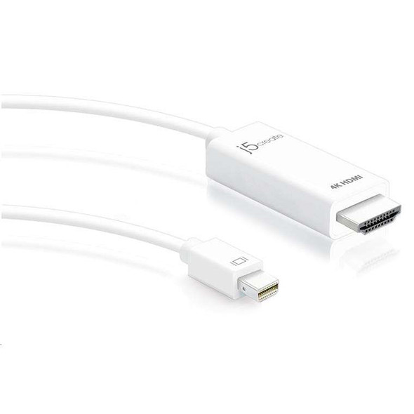 Buy the J5create JDC159 Mini DisplayPort to 4K HDMI cable 1.8M ( JDC159 ). Shop online at Extremepc.co.nz
