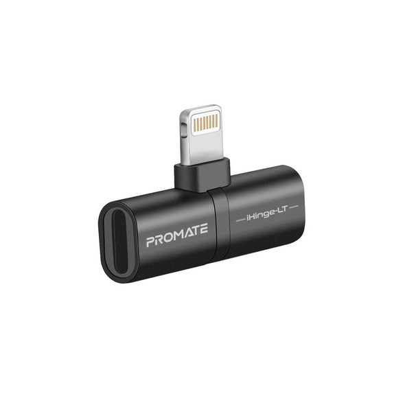 Buy the PROMATE 2-In-1 Audio & Charging Adaptor With Lightning Connector ( IHINGE-LT.BLK ). Shop online at Extremepc.co.nz