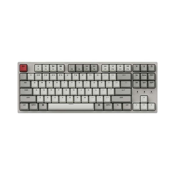Buy the Keychron C1 Wired Hot-Swappable Mechanical Keyboard - Red, Retro Color, 87 Key, Non-Backlight ( KEYC-C1-M1Z ). Shop online at Extremepc.co.nz