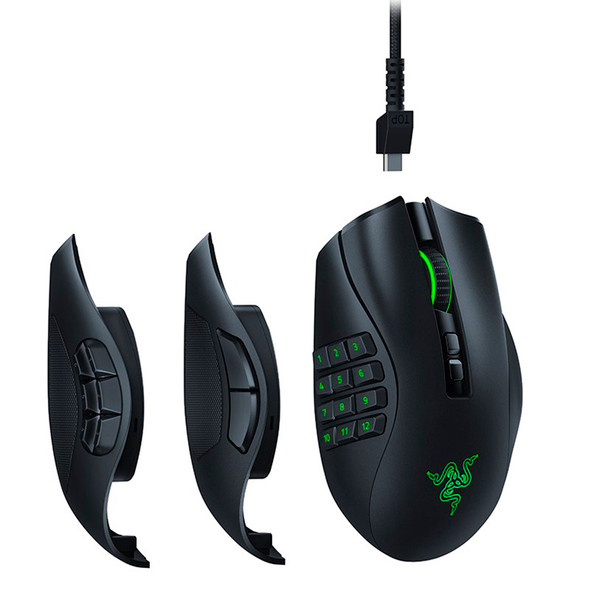 Buy the Razer Naga Pro Wireless Optical Gaming Mouse - 20,000 DPI ( RZ01-03420100-R3A1 ). Shop online at Extremepc.co.nz