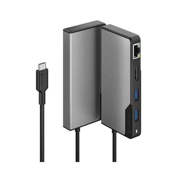 Buy the Alogic USB-C Fusion ALPHA 5-in-1 Hub Space Grey ( UCFUPRGE-SGR ). Shop online at Extremepc.co.nz