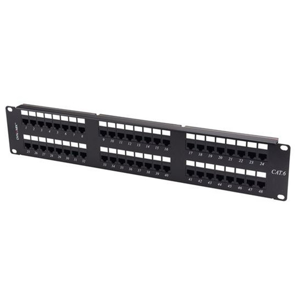 Buy the DYNAMIX 48 Port 19' Cat6 UTP Patch Panel T568A & T568B Wiring ( PP-C6-48 ). Shop online at Extremepc.co.nz