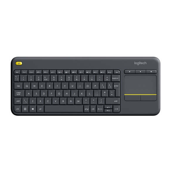 Buy the Logitech K400 Plus Wireless Keyboard with Touch Pad Black ( 920-007165 ). Shop online at Extremepc.co.nz