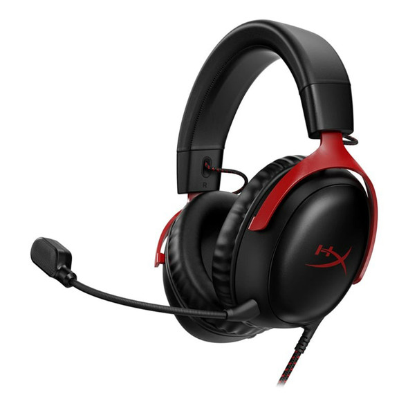 Buy the HyperX Cloud III Wired Gaming Headset - Black/Red ( 727A9AA ). Shop online at Extremepc.co.nz