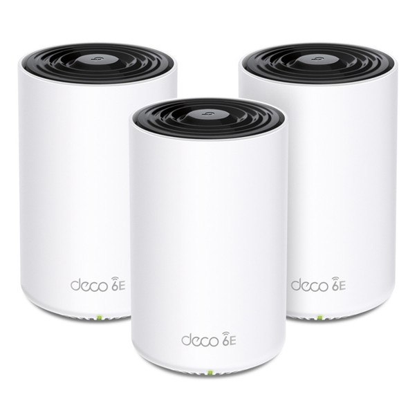 Buy the TP-Link Deco XE75 Tri-Band AXE5400 Wi-Fi 6E Whole-Home Mesh System - 3 Pack ( Deco XE75 (3-pack) ). Shop online at Extremepc.co.nz