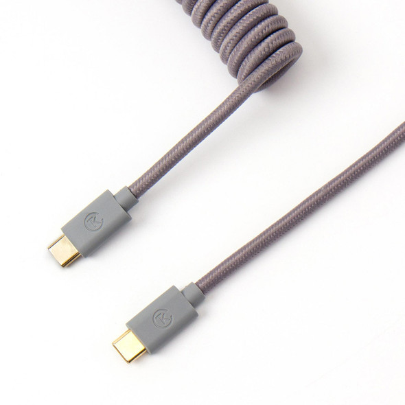 Buy the Keychron USB-C Custom Coiled Aviator Cable - Grey CAB-G ( CAB-G ). Shop online at Extremepc.co.nz
